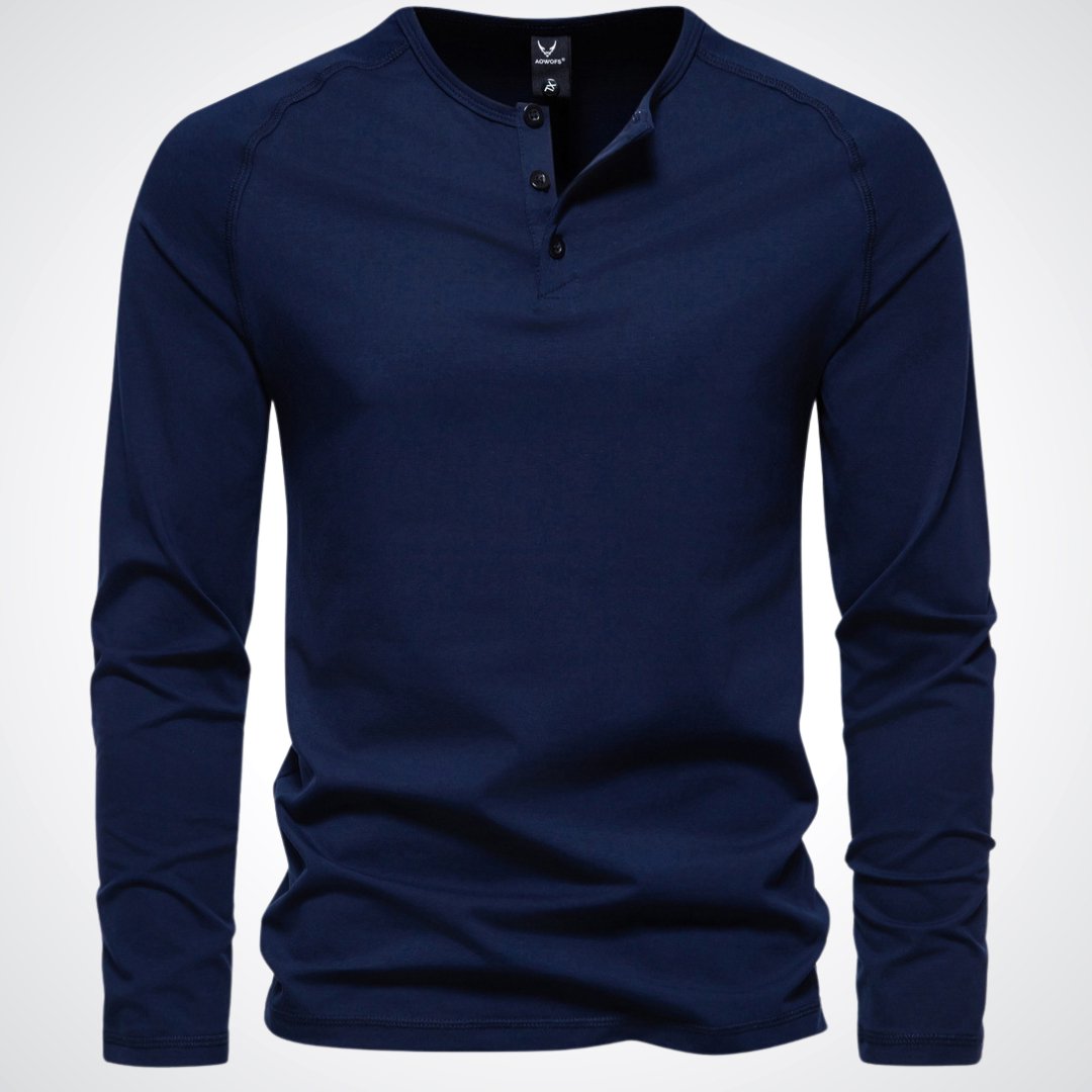 Elegante maglione da uomo a maniche lunghe - classico ed elegante per ogni occasione