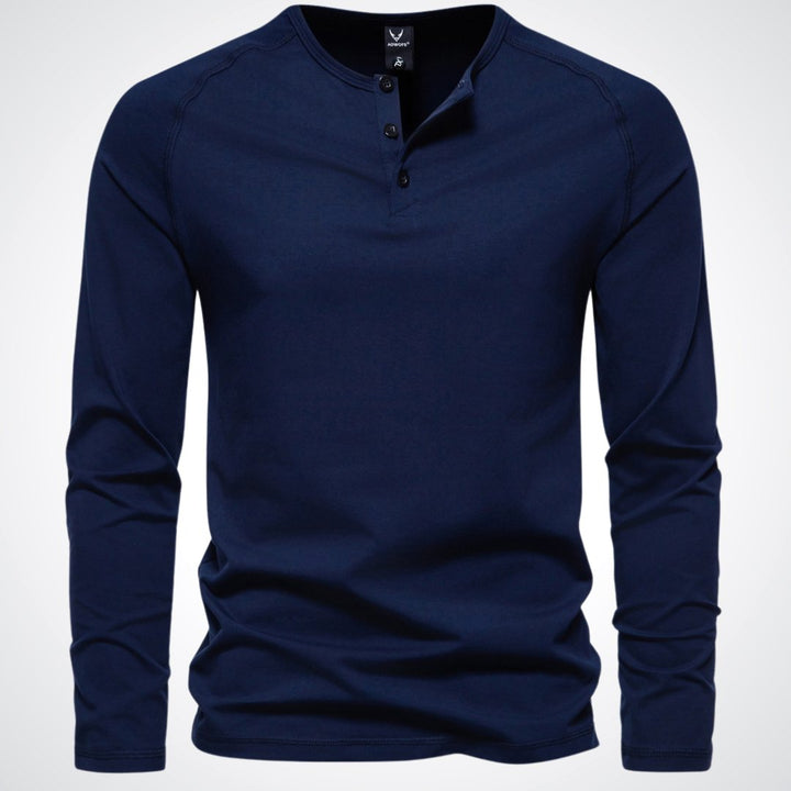Elegante maglione da uomo a maniche lunghe - classico ed elegante per ogni occasione