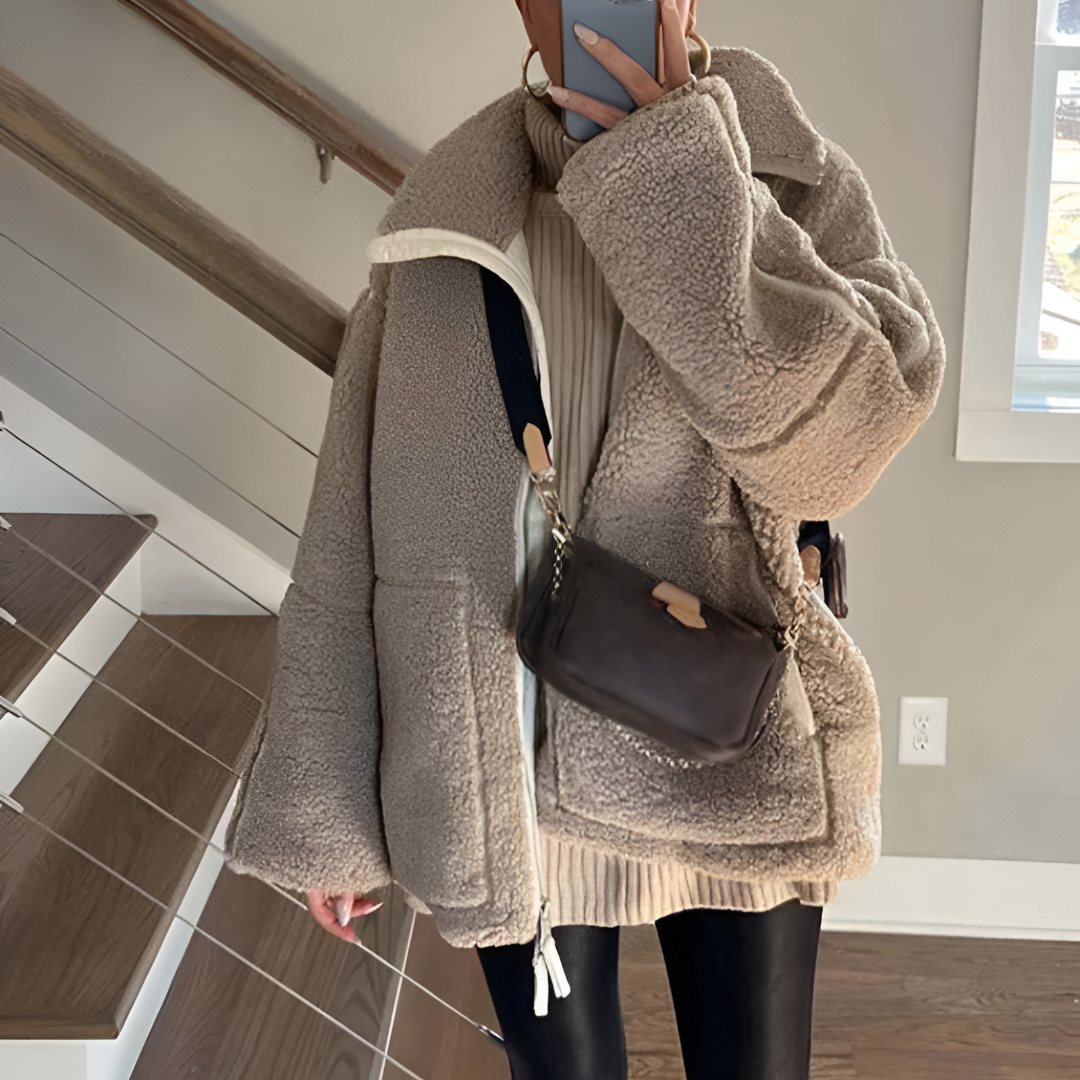 Pata™ - Giacca Teddy Fleece Morbida