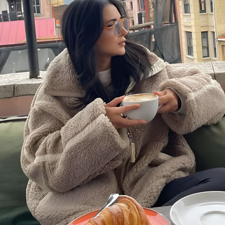 Pata™ - Giacca Teddy Fleece Morbida