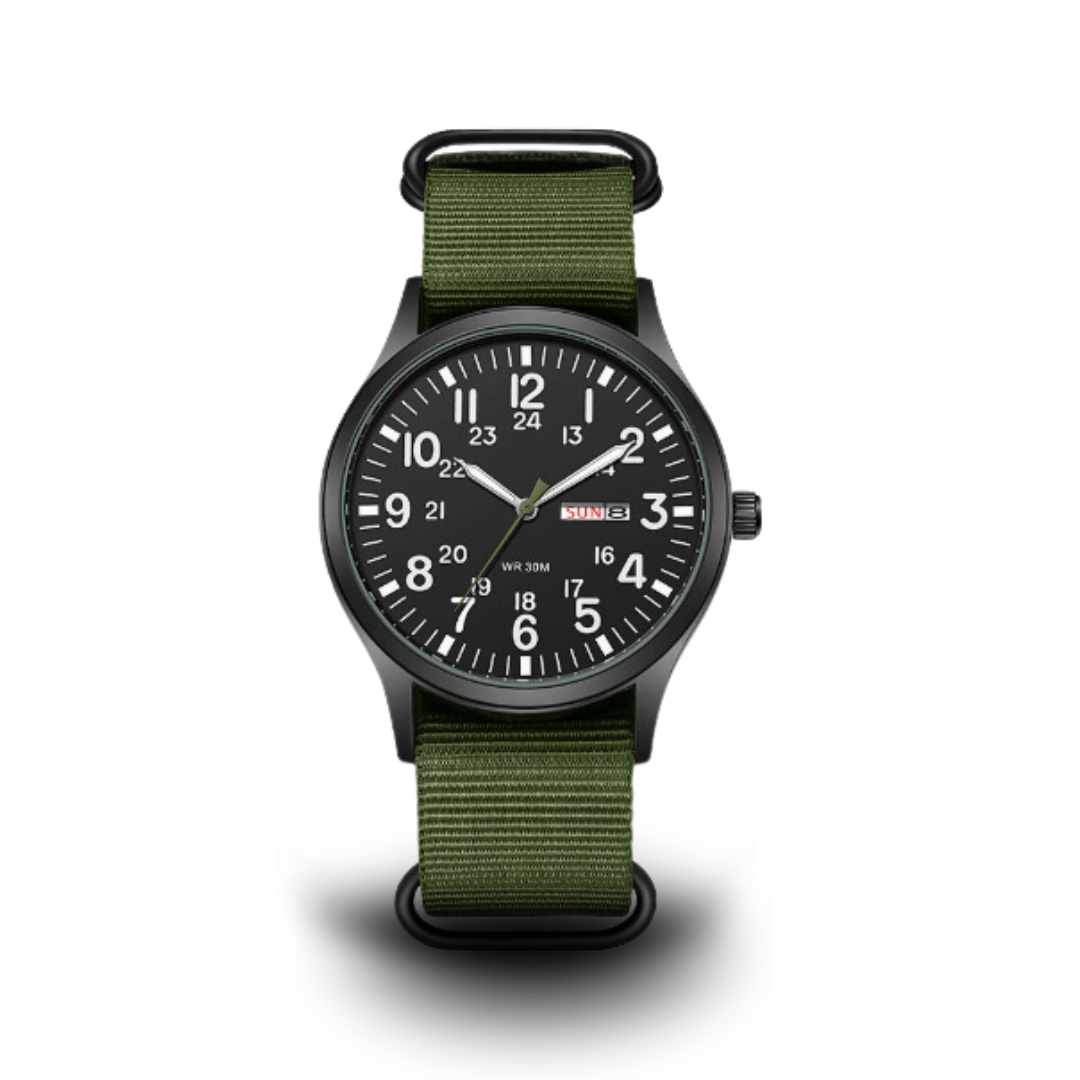 Robusto ed elegante orologio da uomo per l'outdoor, ideale per l'avventura e lo stile quotidiano