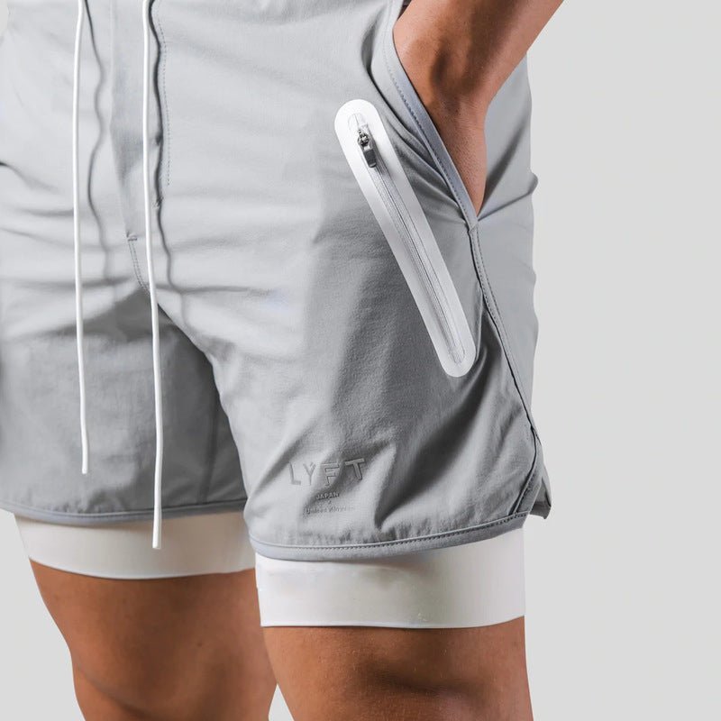 Versatili pantaloncini da uomo 2 in 1 per lo sport e l'allenamento - massime prestazioni e comfort durante l'attività