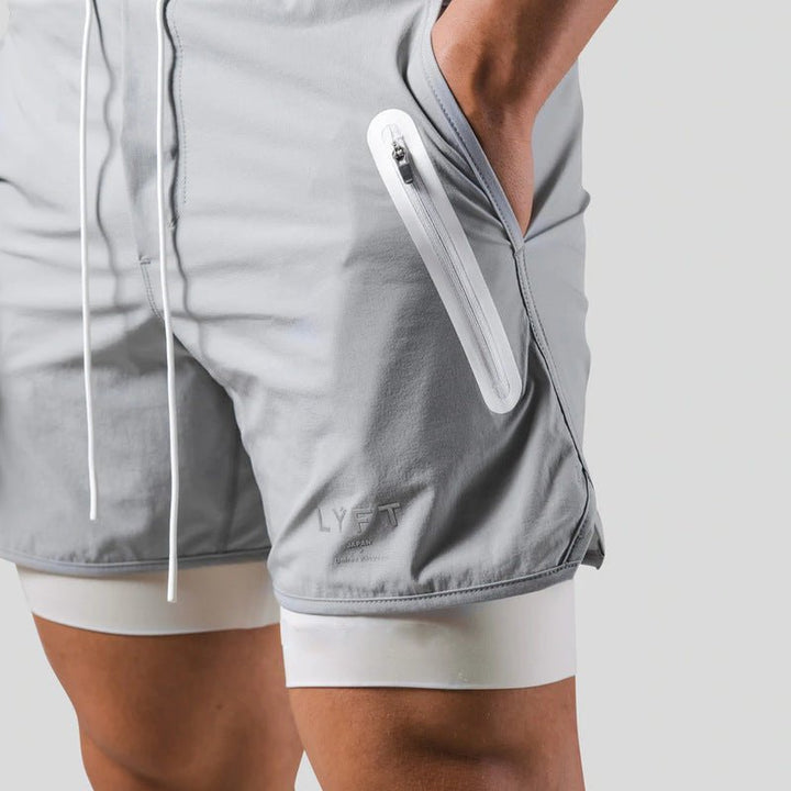 Versatili pantaloncini da uomo 2 in 1 per lo sport e l'allenamento - massime prestazioni e comfort durante l'attività