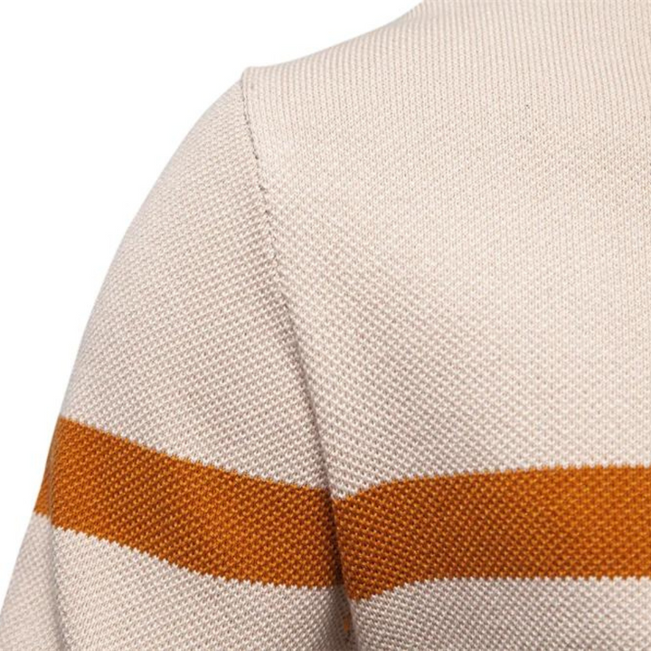 Confortevole maglione da uomo in cotone dallo stile classico da indossare tutti i giorni