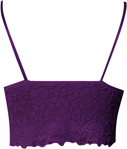 Galia - Verleidelijk Kant Bralette Crop Top voor een Speelse Look
