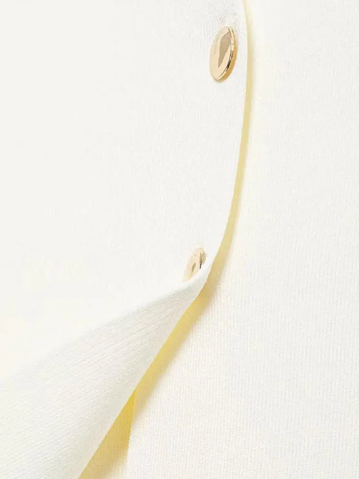 Top in maglia a V elegante di Claribel