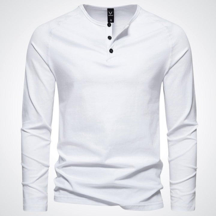 Elegante maglione da uomo a maniche lunghe - classico ed elegante per ogni occasione