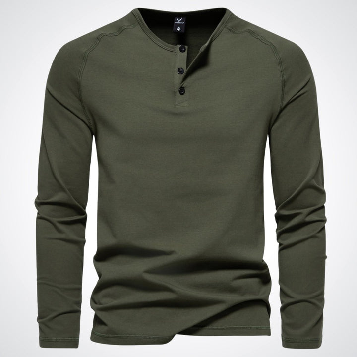 Elegante maglione da uomo a maniche lunghe - classico ed elegante per ogni occasione