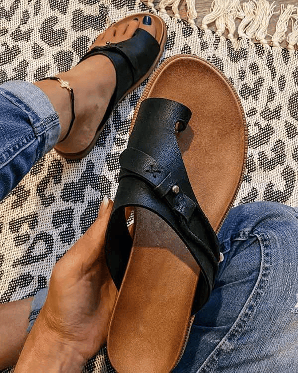 Sandali da donna eleganti con design ergonomico per il massimo comfort di viaggio