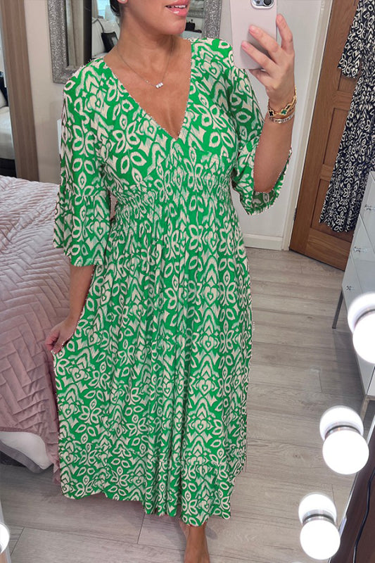 Vestito floreale bohemien chic di Solenne
