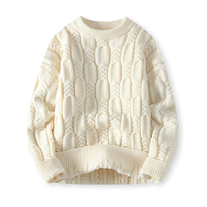 Elegante maglione da uomo in maglia - elegante, caldo e versatile per ogni occasione