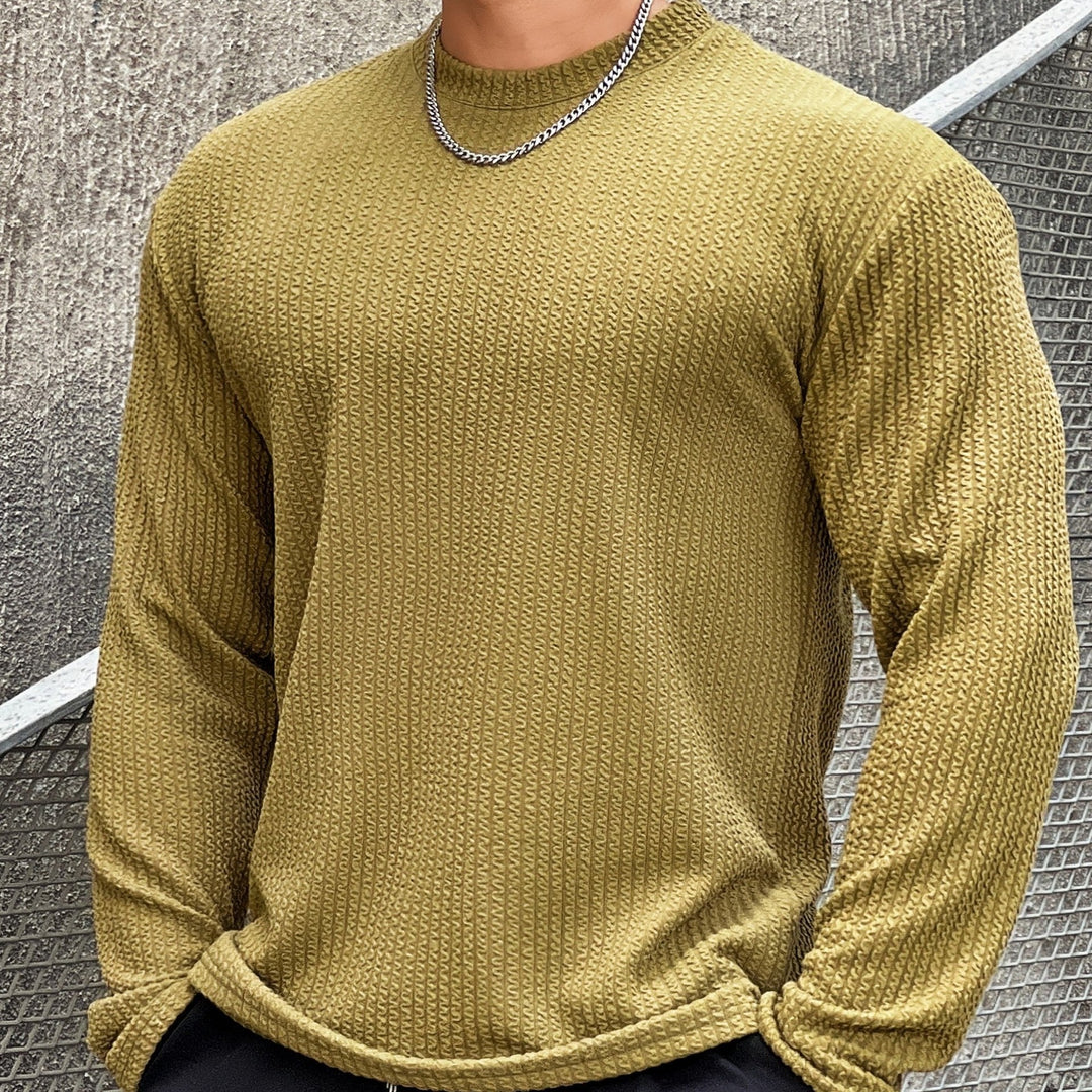Elegante maglione fitness da uomo per uno stile attivo e sportivo