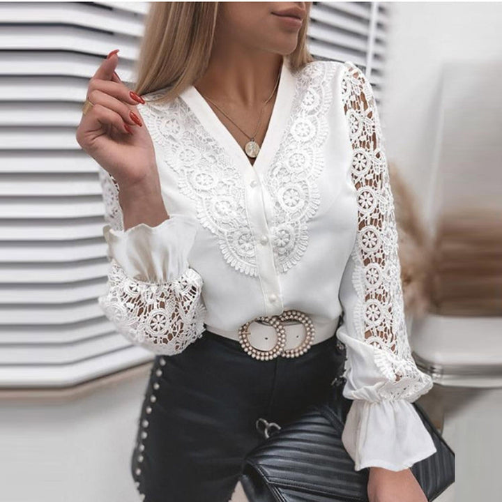 Camicetta in pizzo da donna elegante e raffinata per un look unico