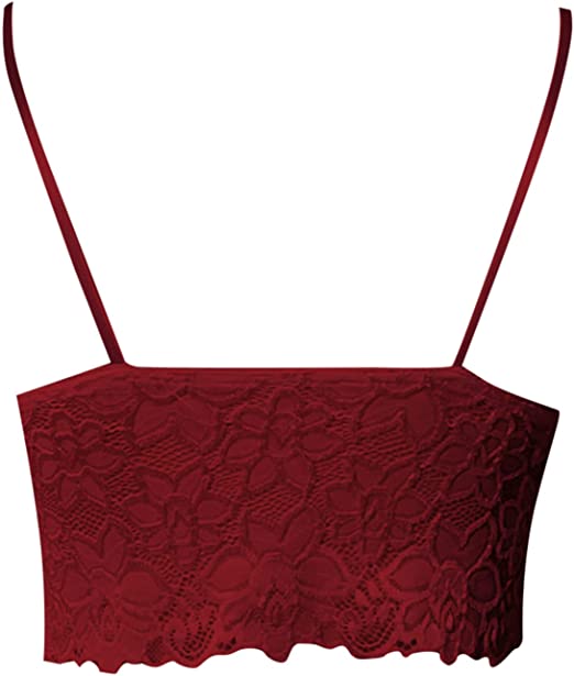 Galia - Verleidelijk Kant Bralette Crop Top voor een Speelse Look