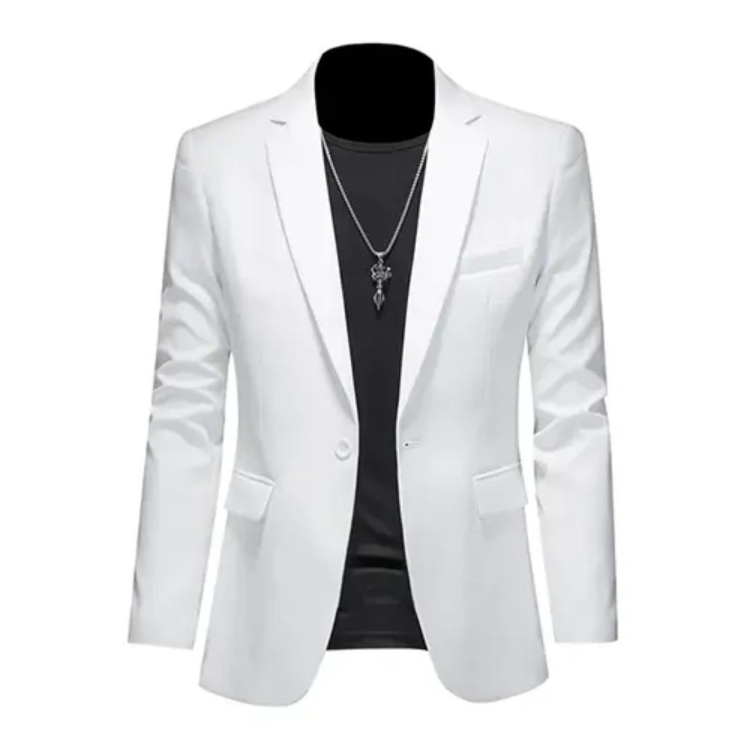 Blazer da uomo a maniche lunghe elegante e senza tempo: la scelta perfetta per ogni occasione