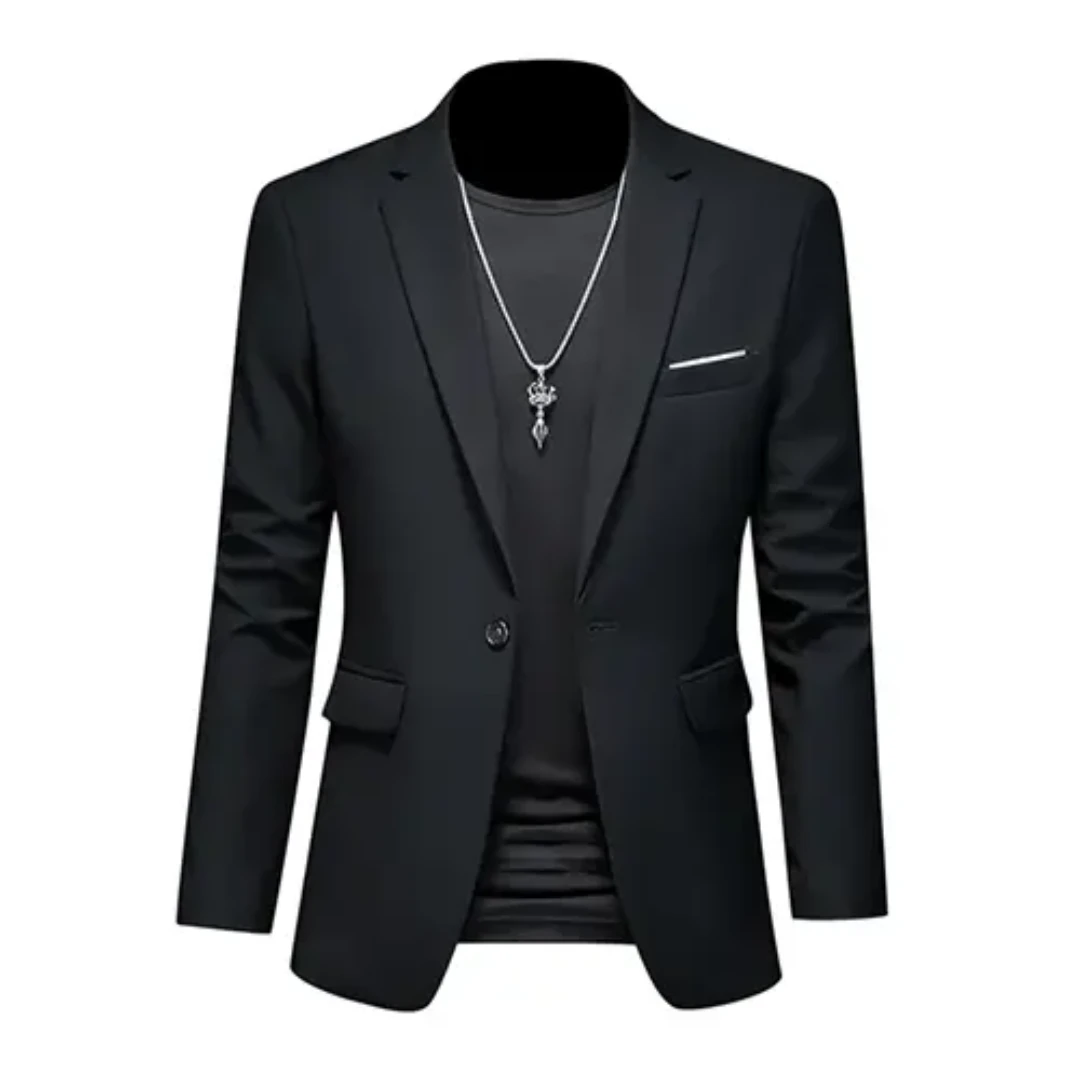 Blazer da uomo a maniche lunghe elegante e senza tempo: la scelta perfetta per ogni occasione