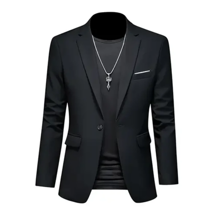 Blazer da uomo a maniche lunghe elegante e senza tempo: la scelta perfetta per ogni occasione