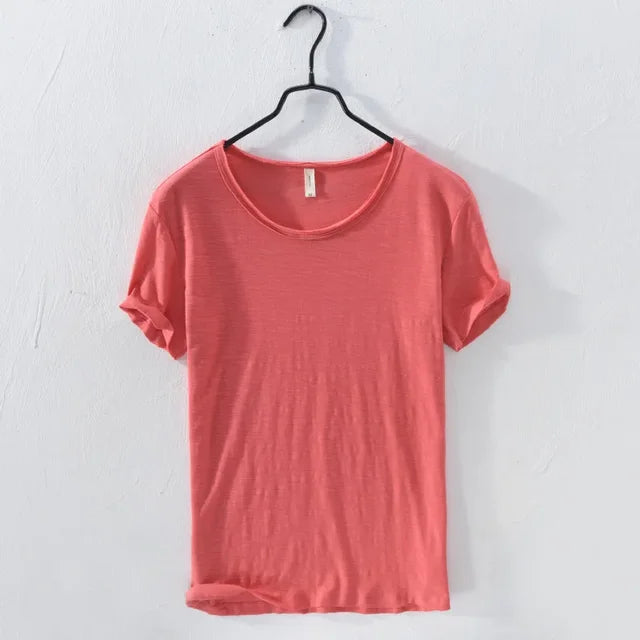 T-shirt da uomo in cotone cristiano, elegante e confortevole, dal taglio affusolato