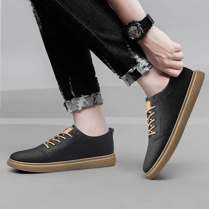 Scarpe sportive da uomo esclusive e comode in pelle di alta qualità