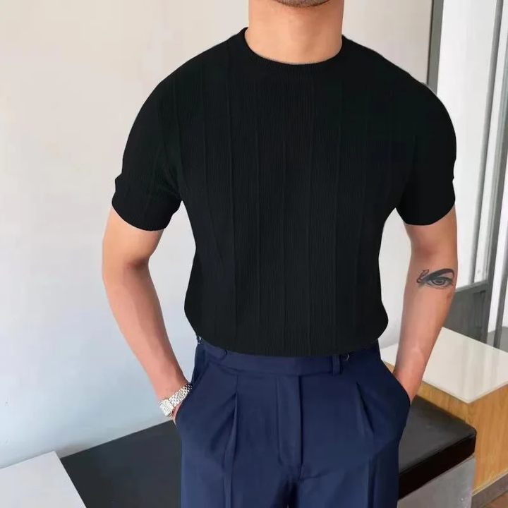 Franz | Eccezionale camicia elegante in maglia fine per i giorni speciali