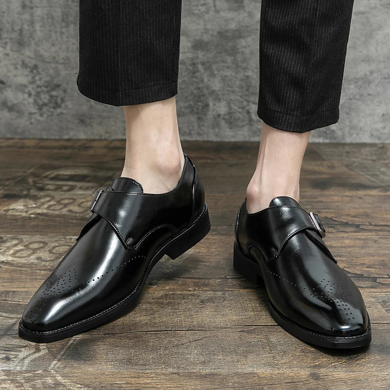 Scarpe da uomo eleganti in pelle di alta qualità - eleganza e comfort per tutti i giorni