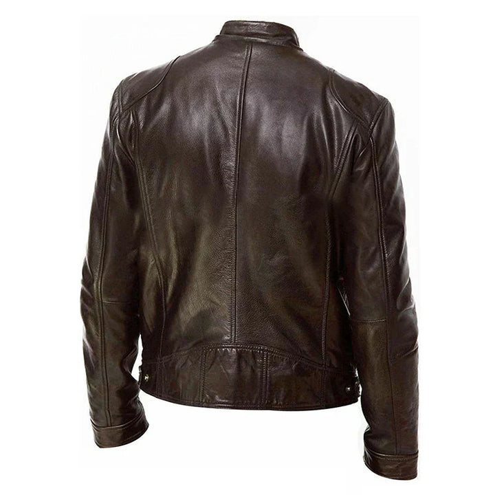 Giacca da motociclista premium da uomo per un look elegante e casual