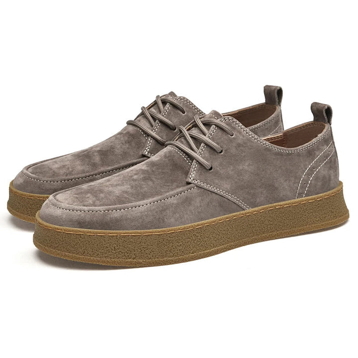 Scarpe da uomo eleganti in pelle scamosciata di alta qualità - eleganza e comfort per tutti i giorni