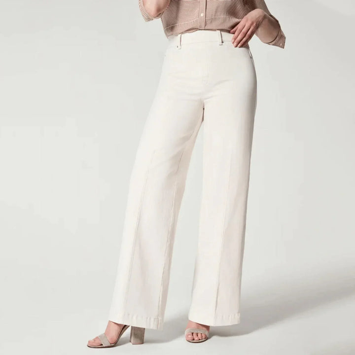 Eleganti jeans da donna a gamba larga per un look comodo e alla moda