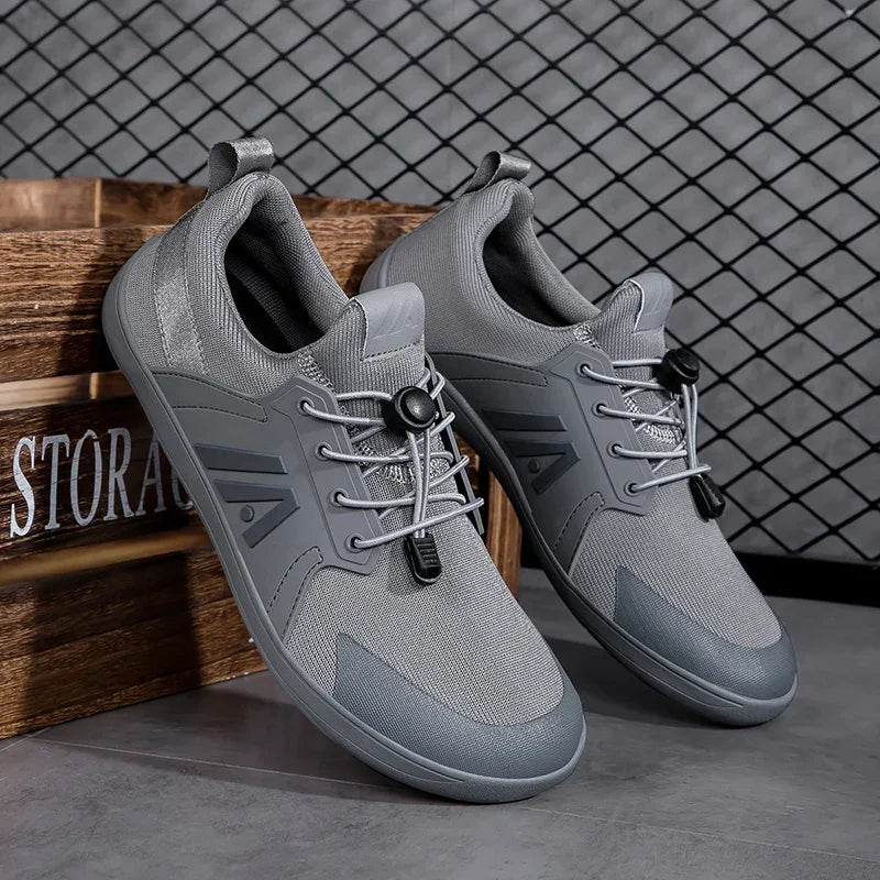 Scarpe a piedi nudi traspiranti di alta qualità per uomo - comfort, stile naturale e libertà ad ogni passo