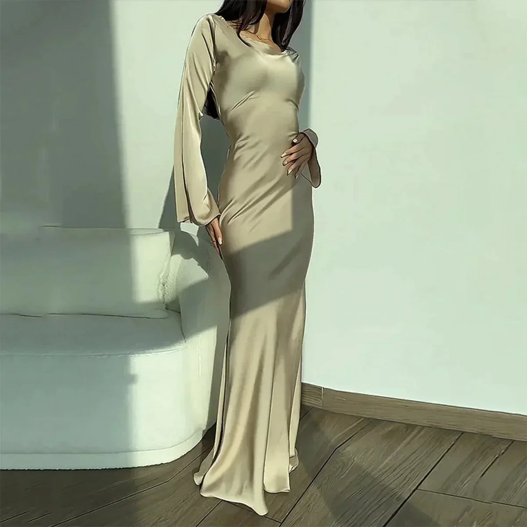 Elegante abito da donna a maniche lunghe - perfetto per ogni occasione