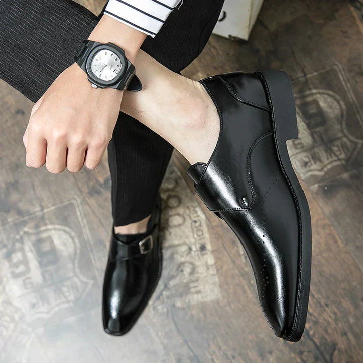 Scarpe da uomo eleganti in pelle di alta qualità - eleganza e comfort per tutti i giorni