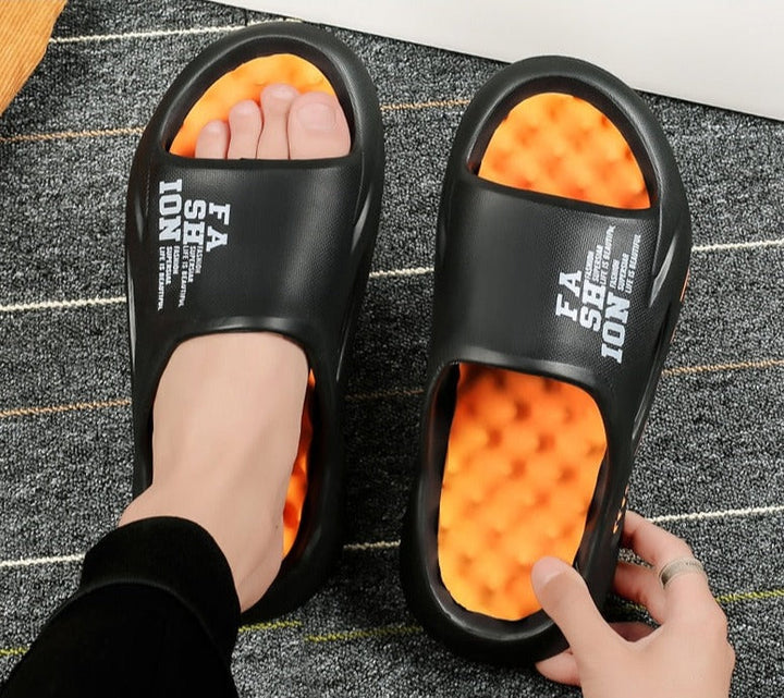 Anthon | Confortevoli pantofole da massaggio unisex per il relax e l'indulgenza