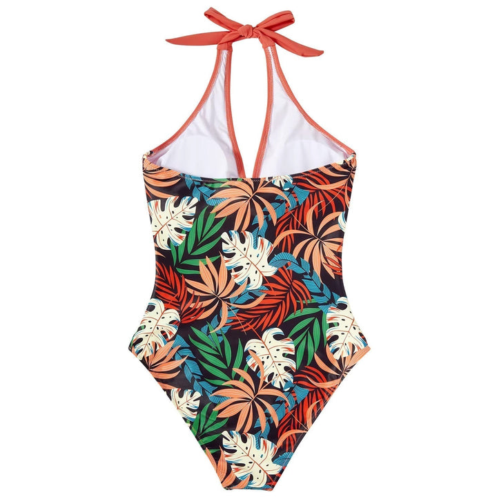 Elna Tropisch Elegance Hoge Taille Badpak per un look chic e raffinato