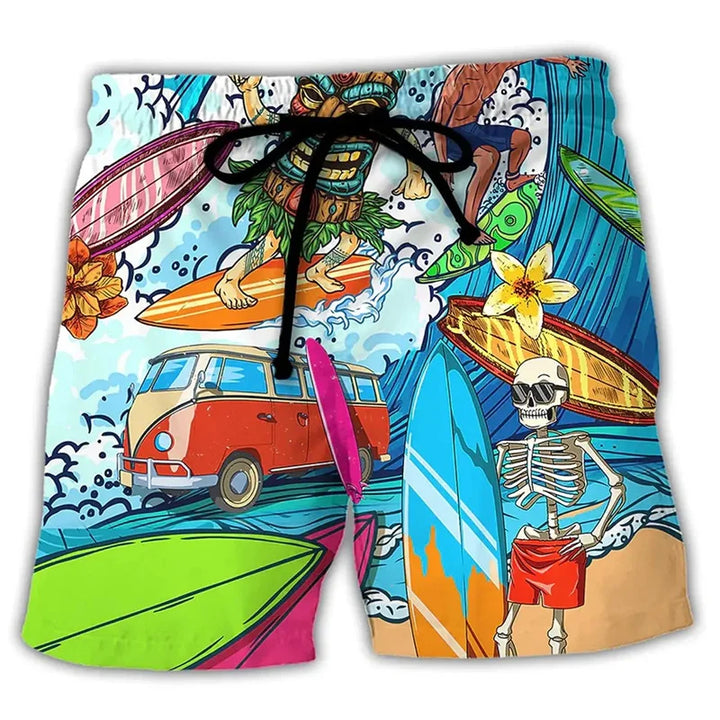 Pantaloncini da bagno Idris da uomo eleganti e confortevoli per l'estate