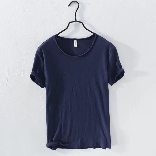T-shirt da uomo in cotone cristiano, elegante e confortevole, dal taglio affusolato