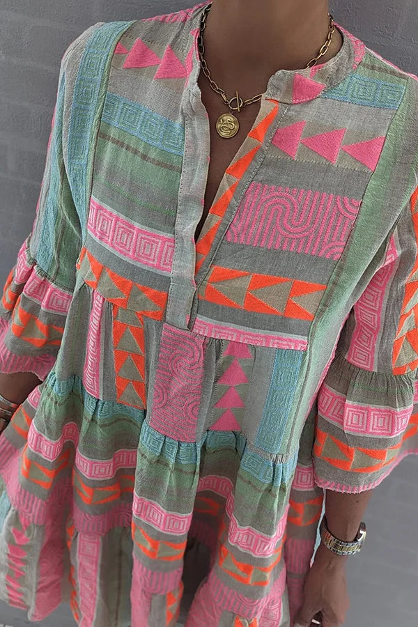 <html>    
    <p>Abito Tunica Stile Bohemien Ibiza - Perfetto per le Tue Avventure Estive in Belize!</p>
</html>