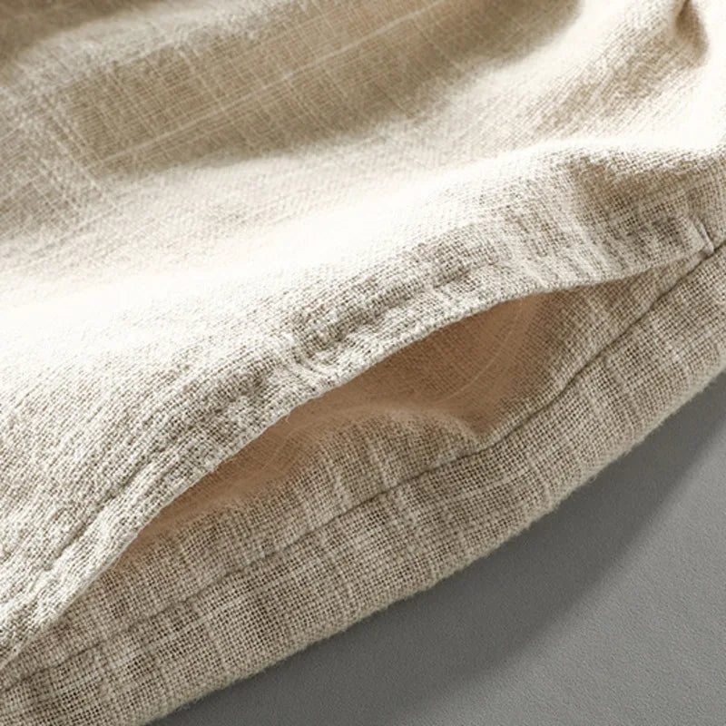 Pantaloncini da uomo in lino eleganti ed estremamente confortevoli, per un comfort totale e un look alla moda