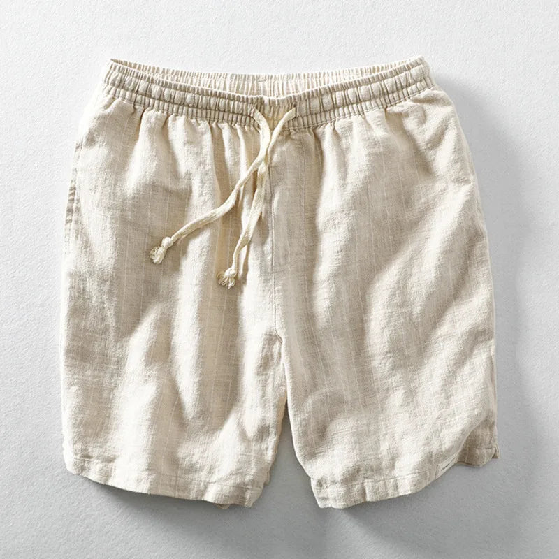 Pantaloncini da uomo in lino eleganti ed estremamente confortevoli, per un comfort totale e un look alla moda
