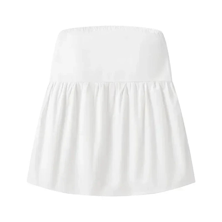 Gine - Top senza spalline chic per un look all'avanguardia