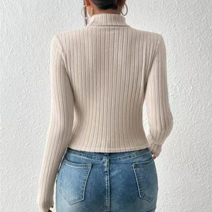 Caylen - Top a Maniche Lunghe Elegante per un Aspetto Chic