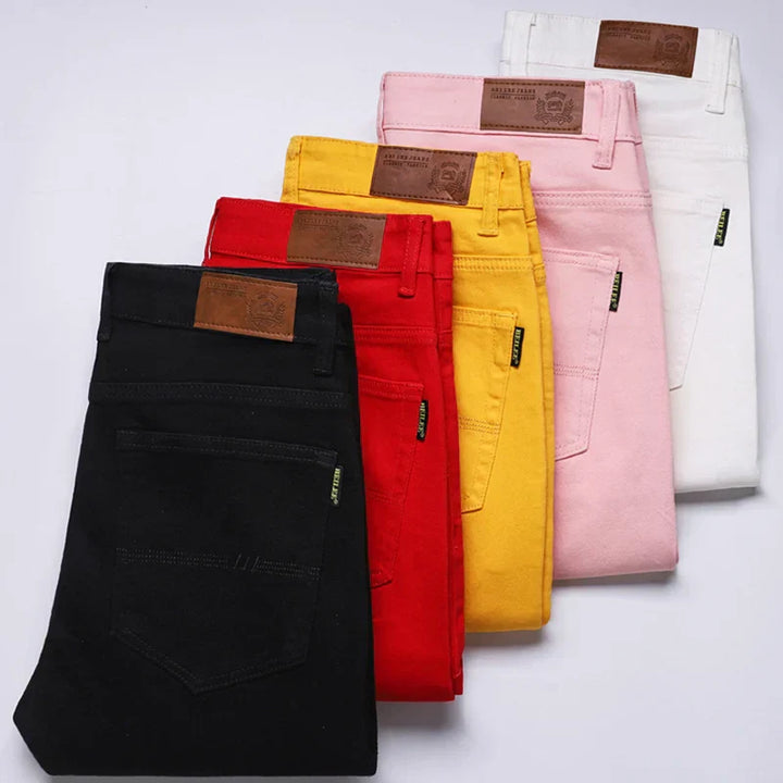 Jeans premium slim fit da uomo - denim elegante per un look perfetto