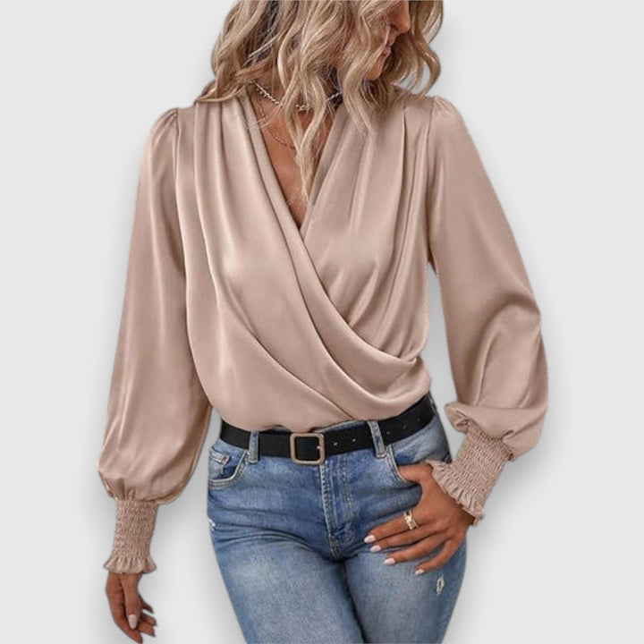 Camicetta da donna elegante in qualità premium di lusso