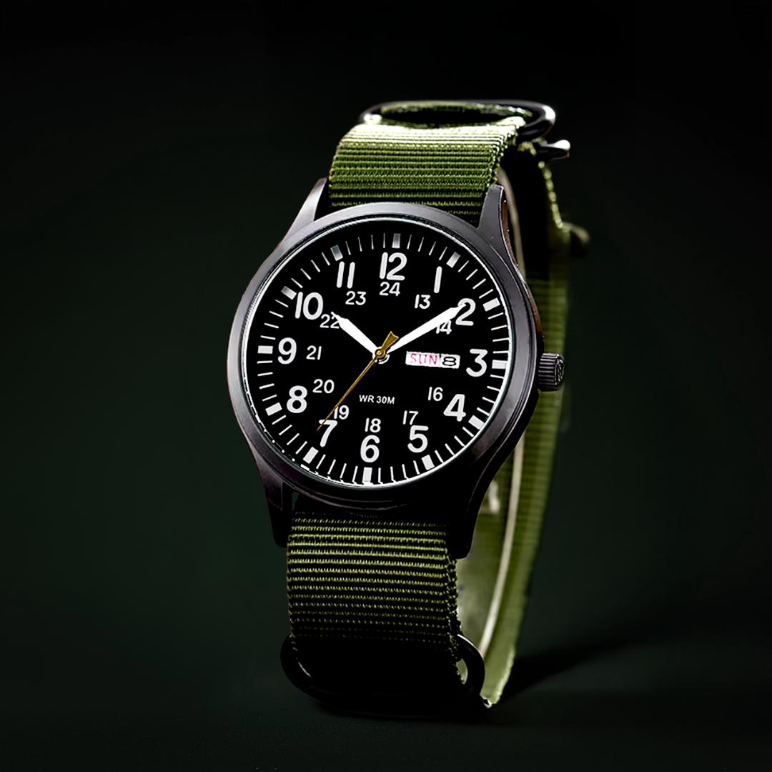 Robusto ed elegante orologio da uomo per l'outdoor, ideale per l'avventura e lo stile quotidiano
