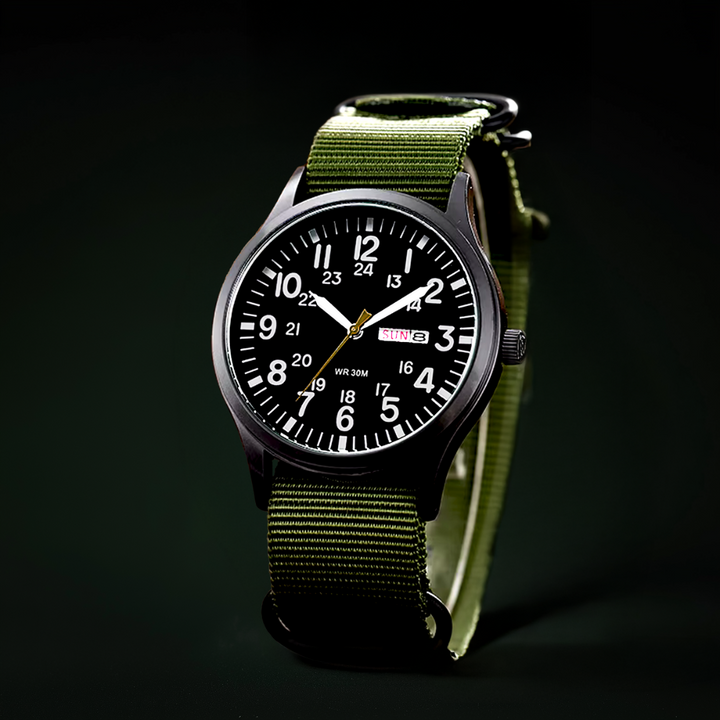 Robusto ed elegante orologio da uomo per l'outdoor, ideale per l'avventura e lo stile quotidiano