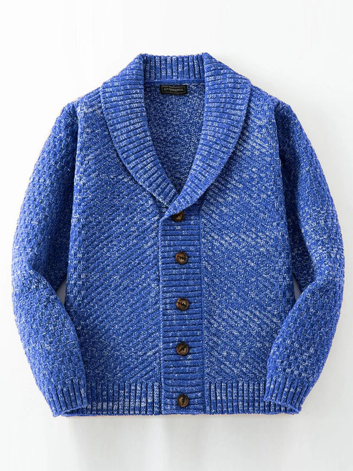 Elegante maglione retrò da uomo con dettagli unici per un look inconfondibile