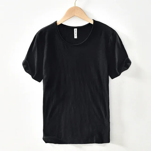 T-shirt da uomo in cotone cristiano, elegante e confortevole, dal taglio affusolato