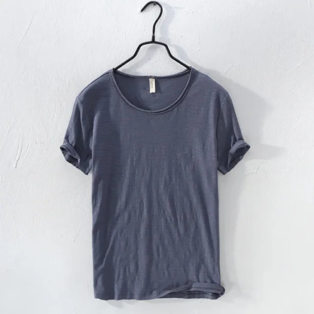 T-shirt da uomo in cotone cristiano, elegante e confortevole, dal taglio affusolato
