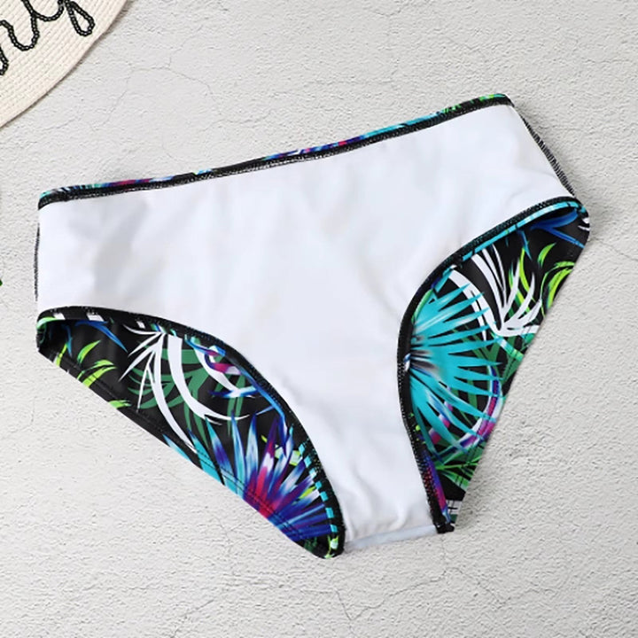 Dyanne | Conjunto de Bikini de Estilo Alto con Estampado Tropical per un Look Veraniego Inoltrabile