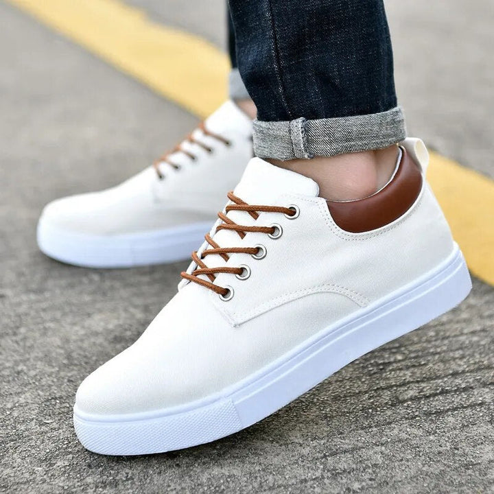 Scarpe sportive da uomo eleganti e confortevoli in tela per il massimo comfort