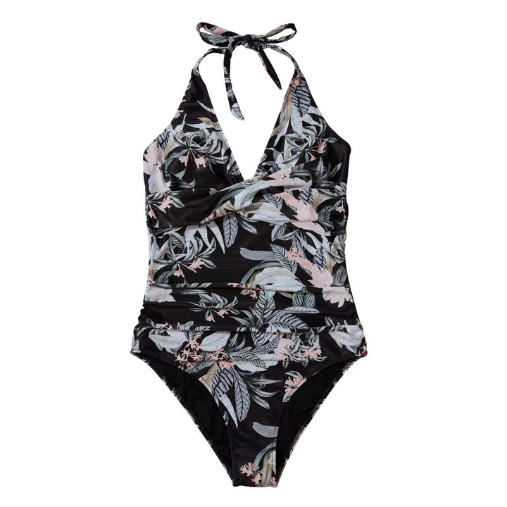 Elna Tropisch Elegance Hoge Taille Badpak per un look chic e raffinato